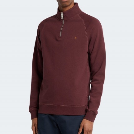 Farah Jim 1/4 Zip Jumper