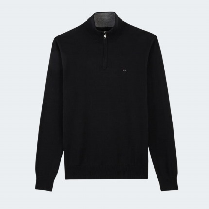 Eden Park Cotton Half Zip Jumper