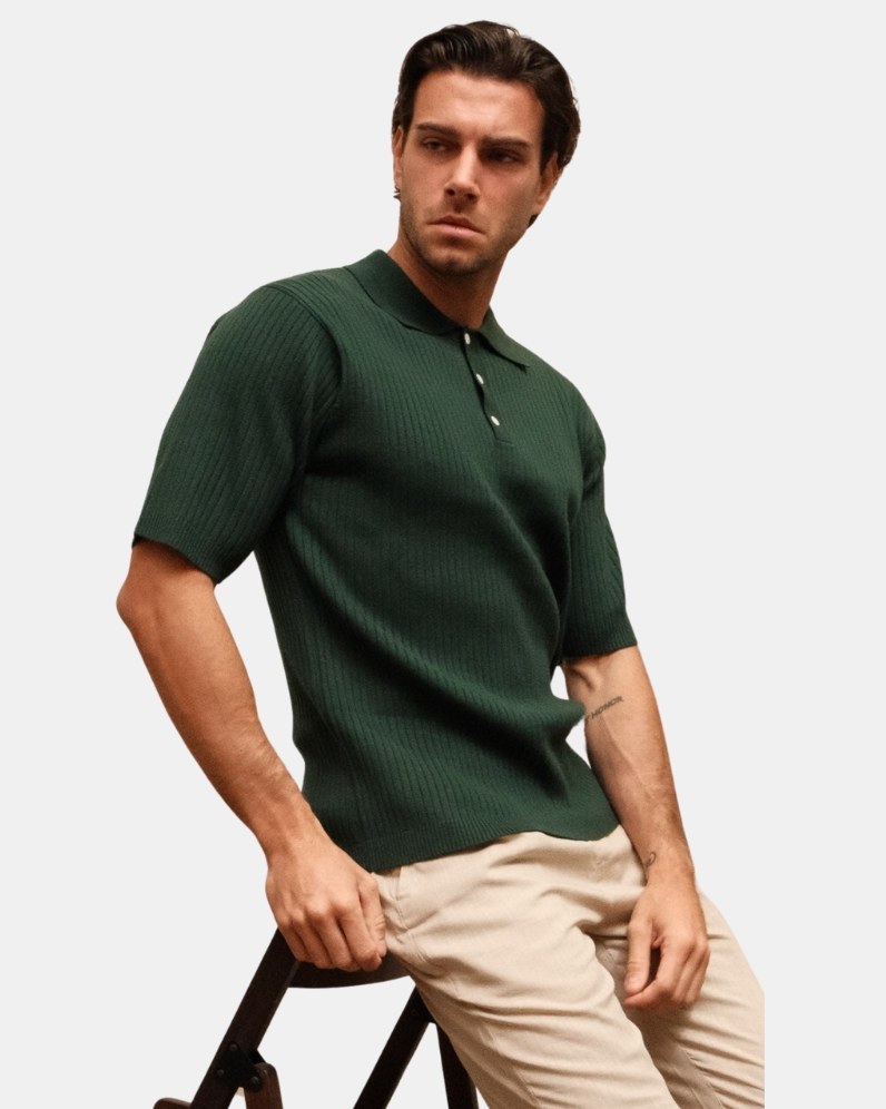 Elston Knit Polo thumbnail
