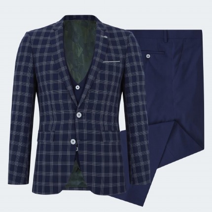 Remus Uomo Lazio 3-Piece Suit