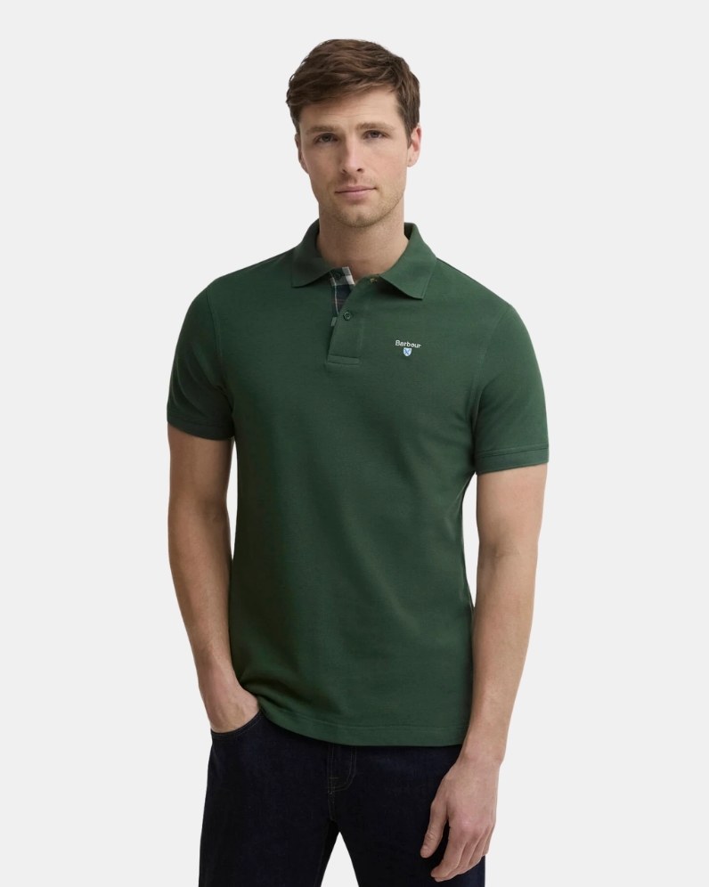Tartan Pique Polo Shirt thumbnail