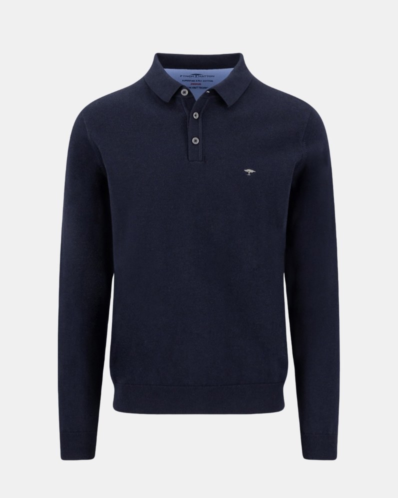 Knit LS Polo Shirt thumbnail