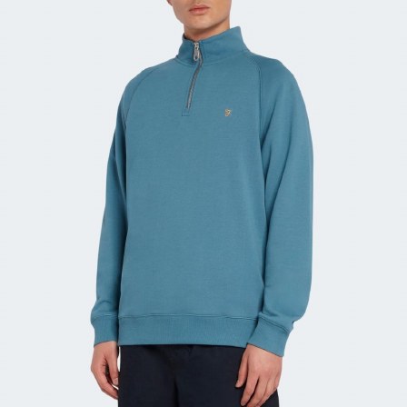 Farah Jim 1/4 Zip Jumper