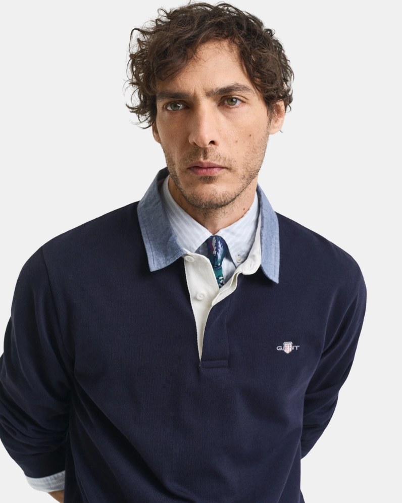 Chambray Rugby Top thumbnail