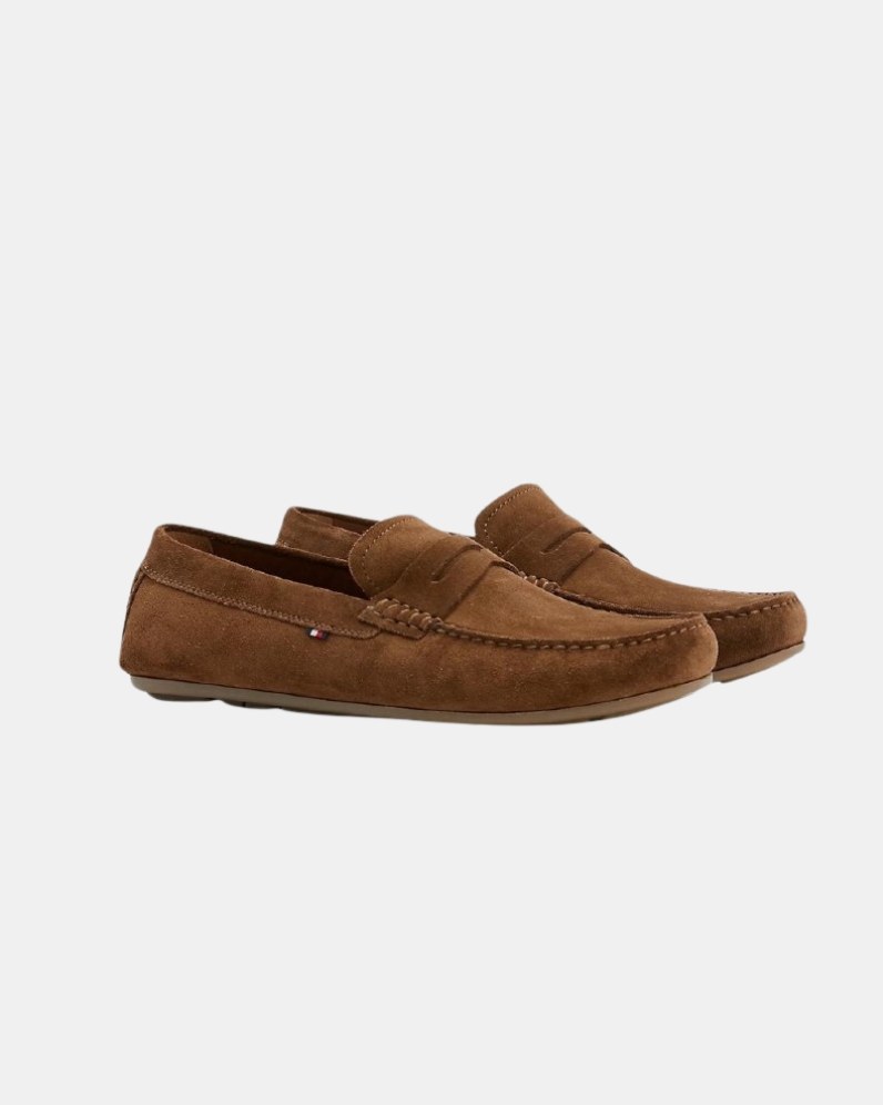 Tommy Hilfiger Suede Slip-On Shoes thumbnail