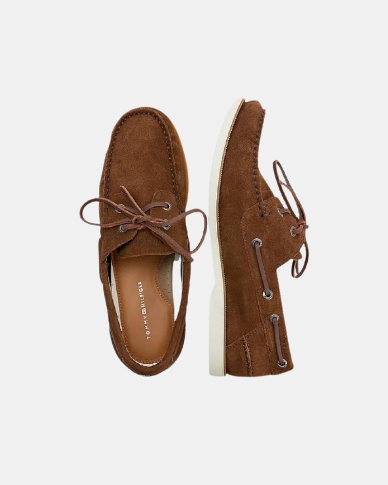 Tommy Hilfiger Suede Boat Shoe thumbnail