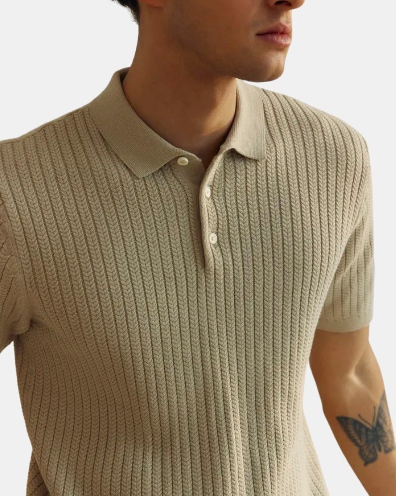 Karl Knit Polo Shirt thumbnail