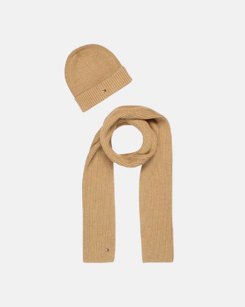 Tommy Hilfiger Essential Scarf and Beanie Set thumbnail