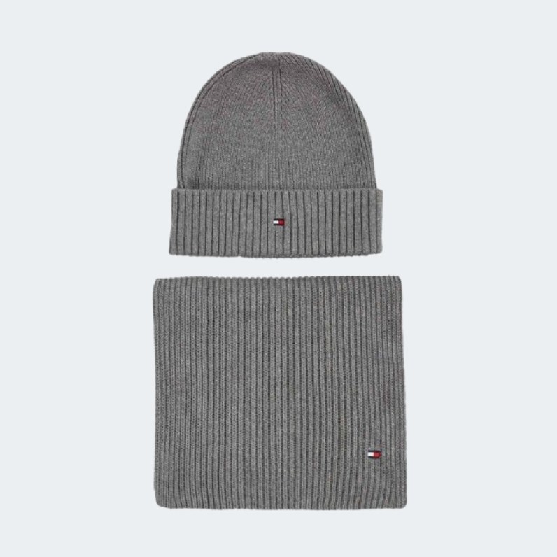 Tommy Hilfiger Essential Scarf and Beanie Set thumbnail