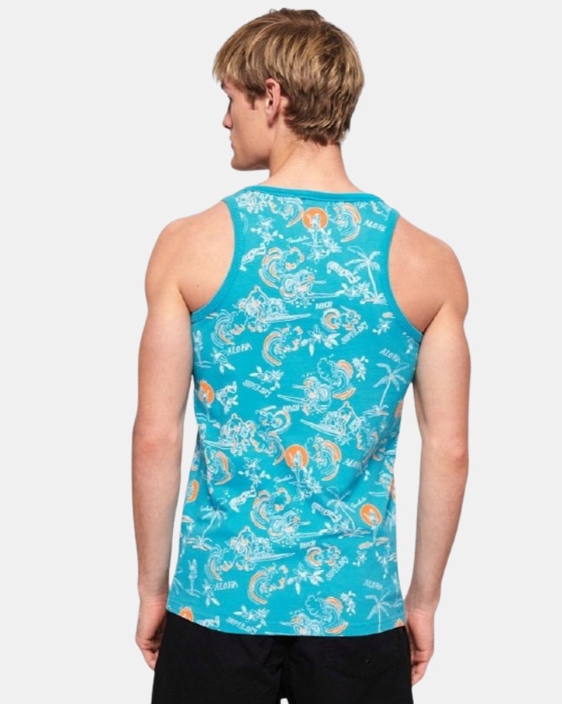 Superdry AOP Print Logo Vest thumbnail