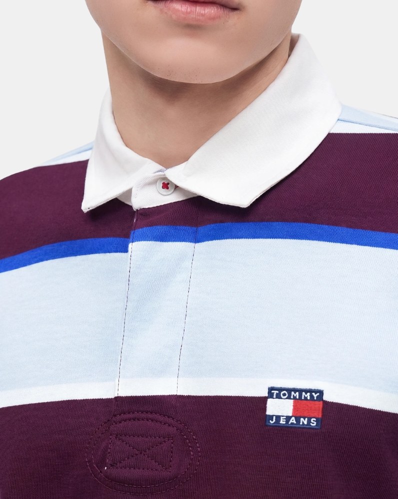Badge Stripe Rugby Shirt thumbnail