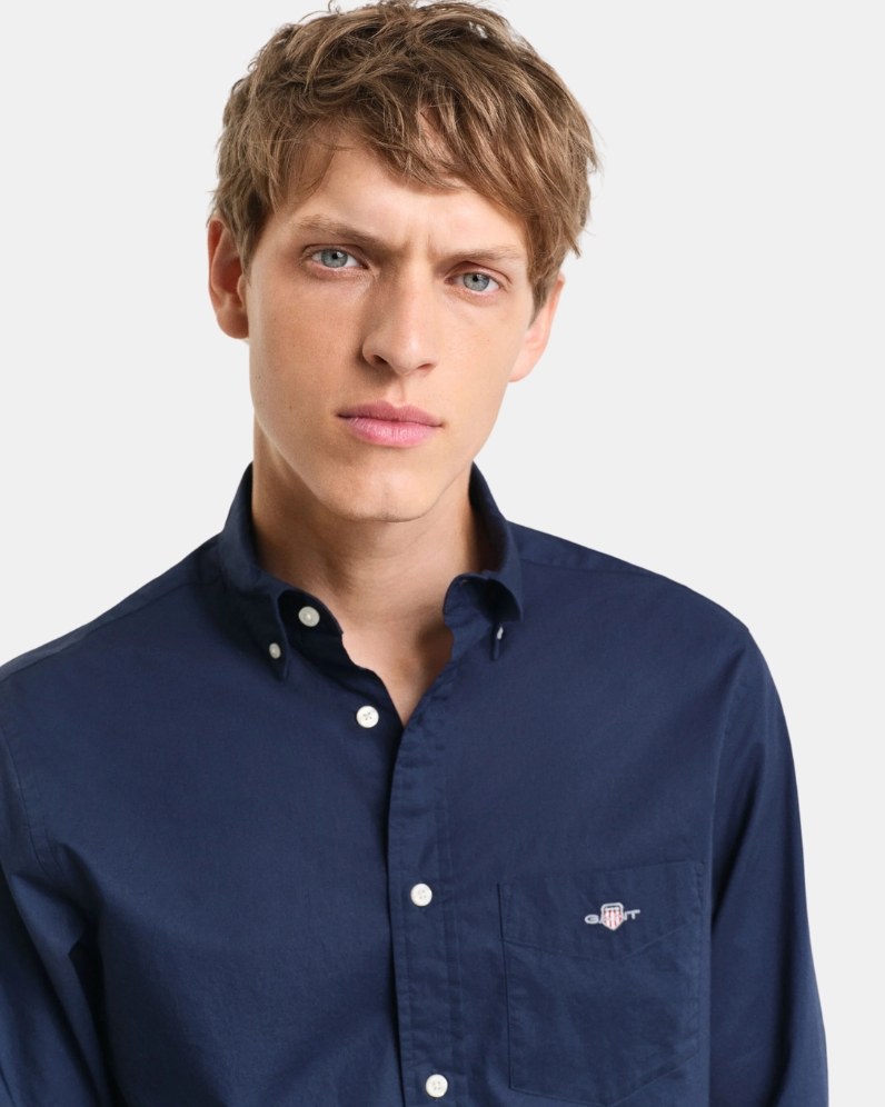 Reg Fit Poplin Shirt thumbnail