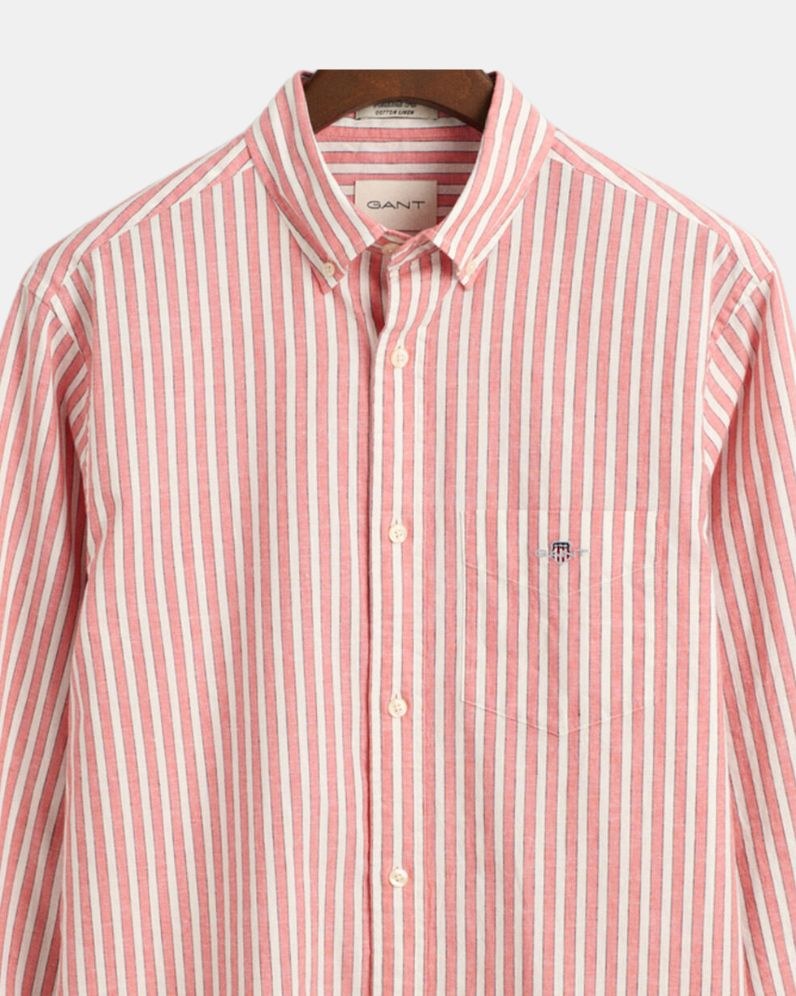 Cotton Linen Stripe Shirt thumbnail