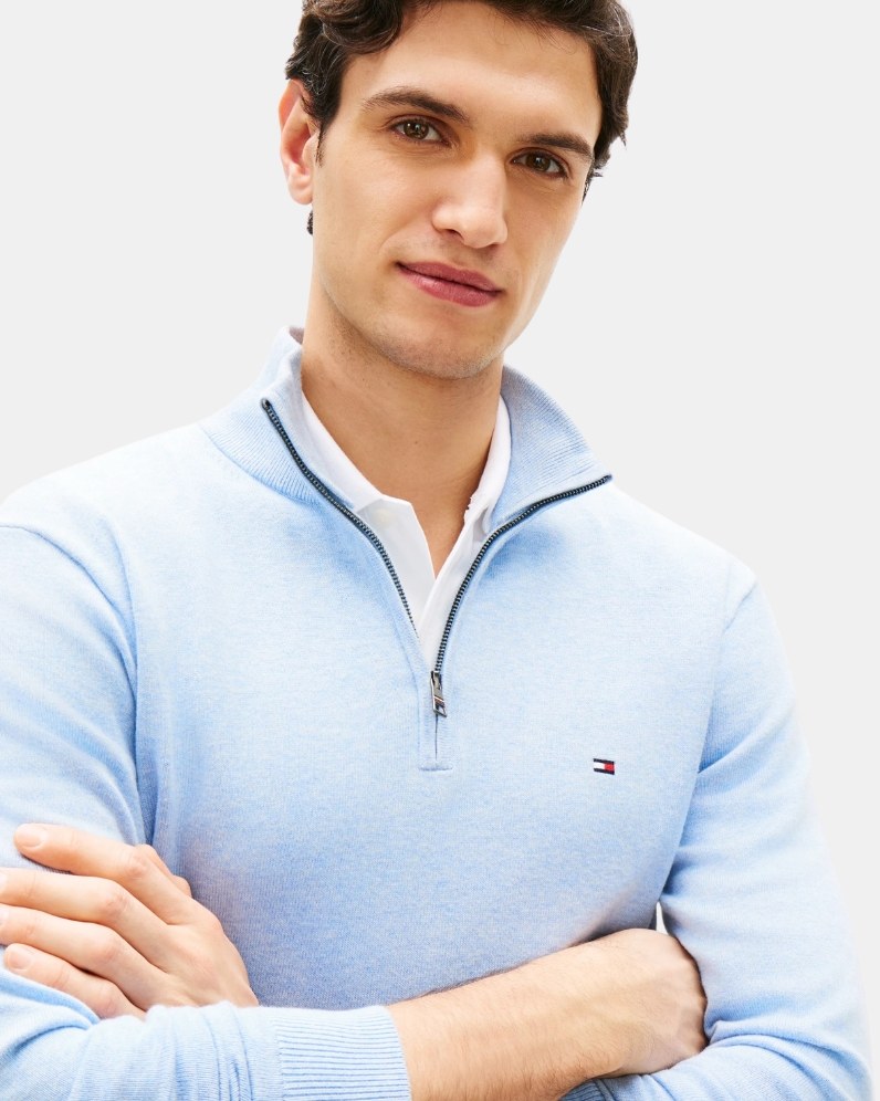 Essential Mock Knit Half Zip thumbnail