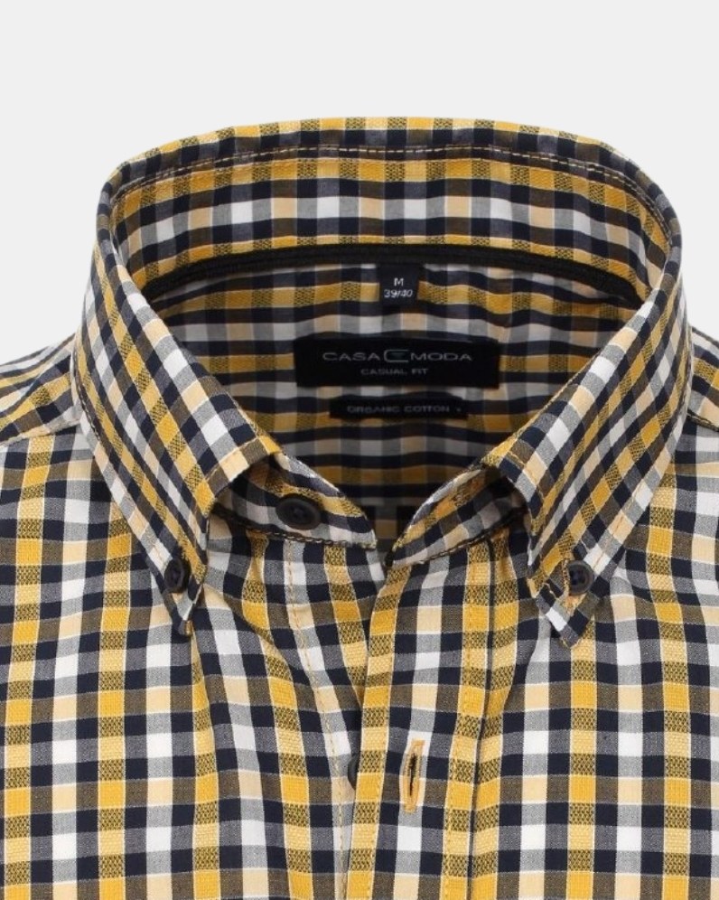 Casa Moda SS Checked Shirt thumbnail