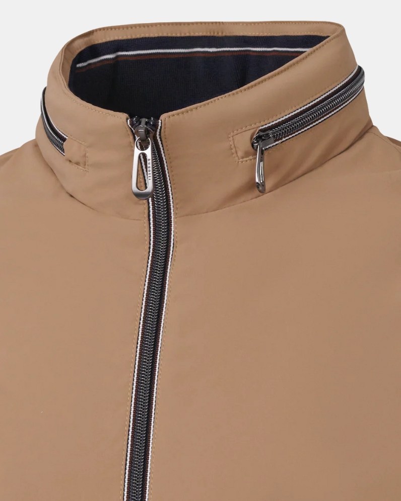 Contrast Zip Casual Jacket thumbnail