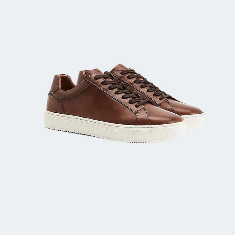 Tommy Hilfiger Premium Cupsole Leather Trainers thumbnail
