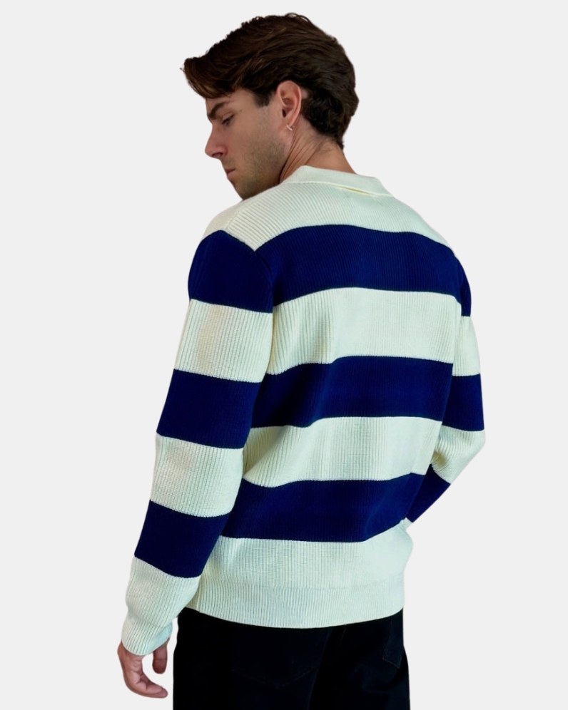 Lando Rugby Knit Top thumbnail