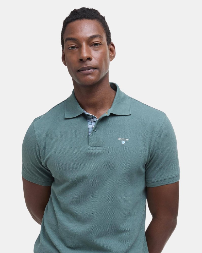 Tartan Pique Polo Shirt thumbnail