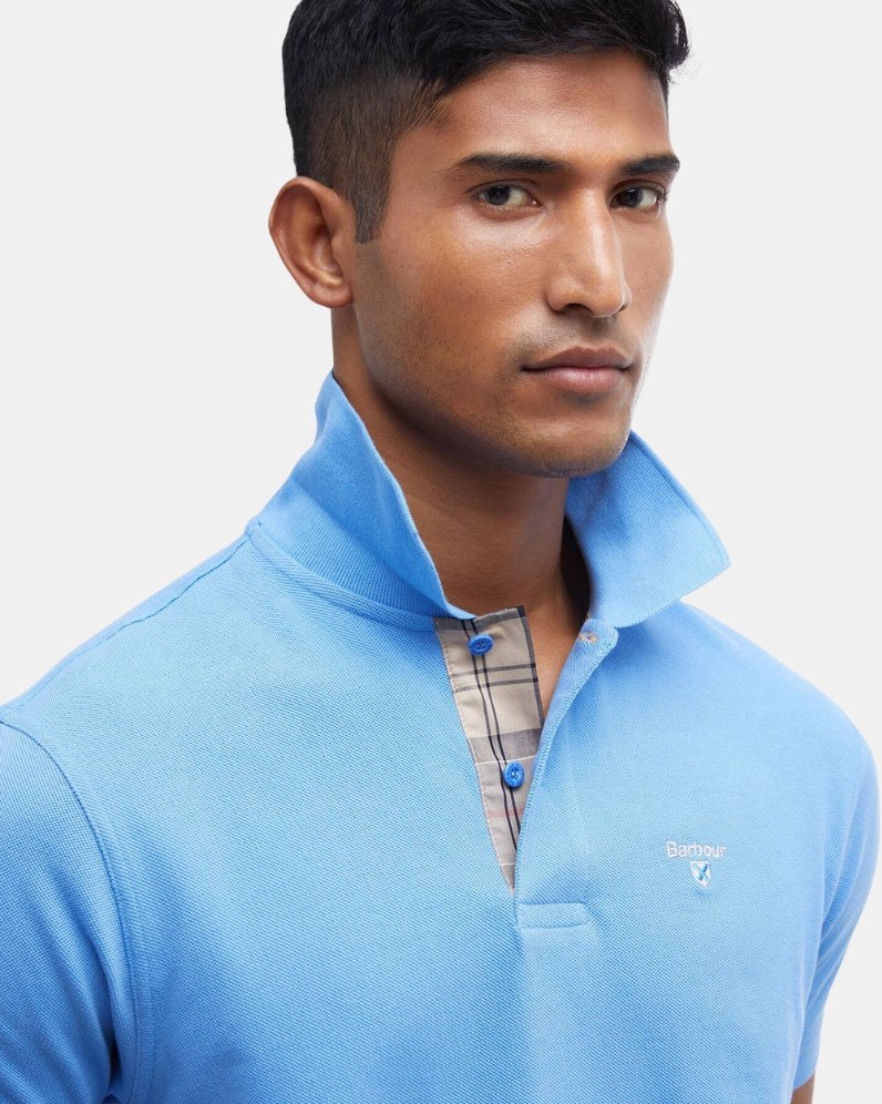 Tartan Pique Polo Shirt thumbnail