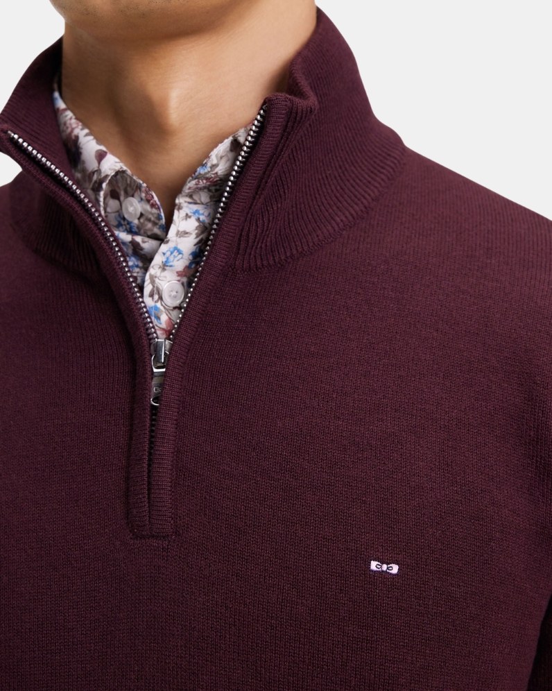 Cotton Half Zip Jumper thumbnail
