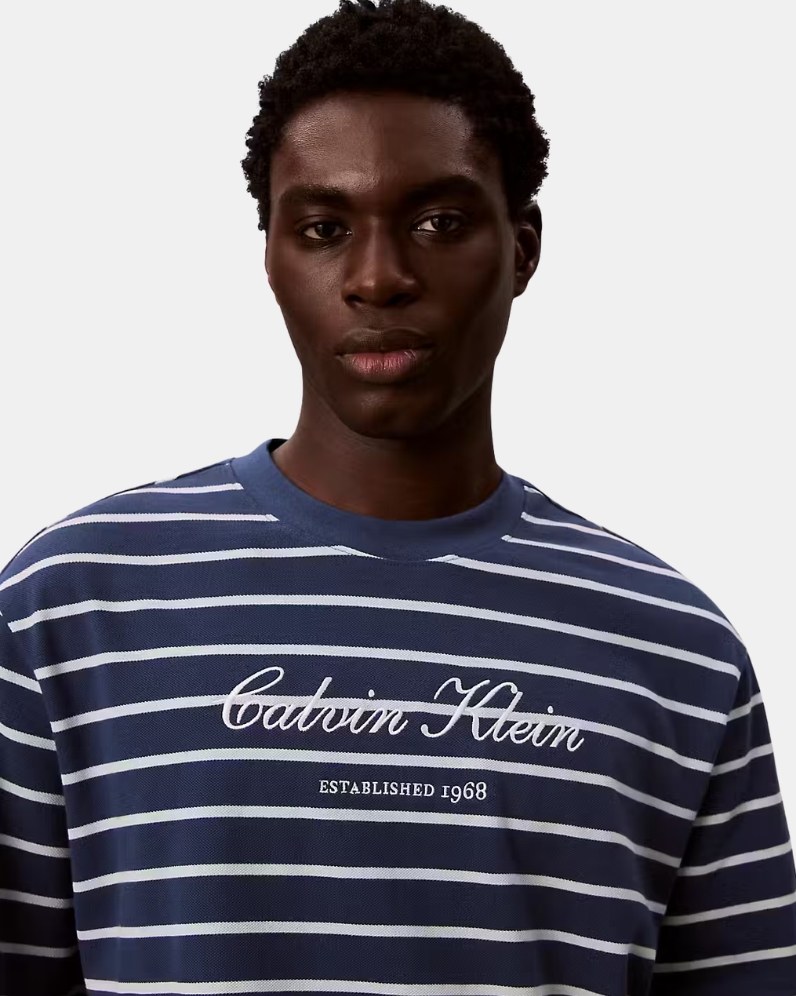 Stripe Pique T-Shirt thumbnail