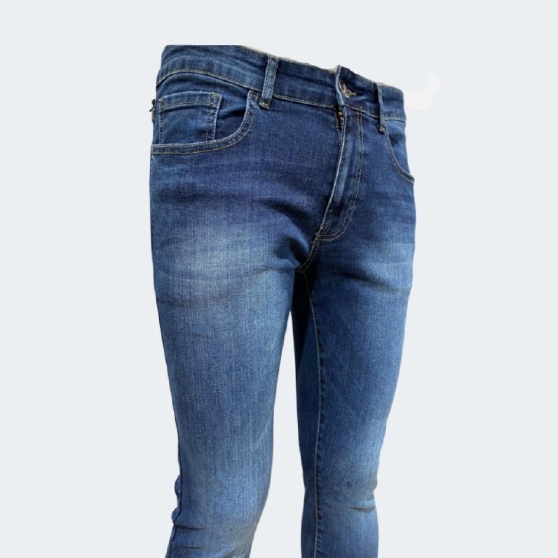 Enzo Venice Light-Wash Skinny-Stretch Jeans thumbnail