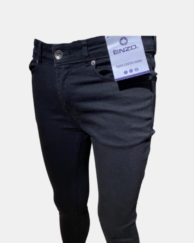 Enzo Super-Stretch Skinny Jeans thumbnail