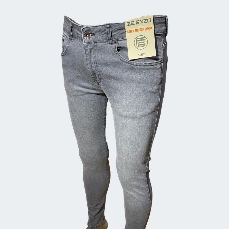 Enzo Super-Stretch Skinny Jeans thumbnail