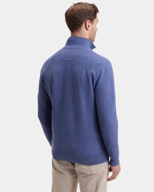 Half Zip Textured Jumper thumbnail