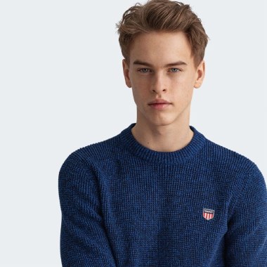 Gant Twisted Crew Neck Jumper thumbnail