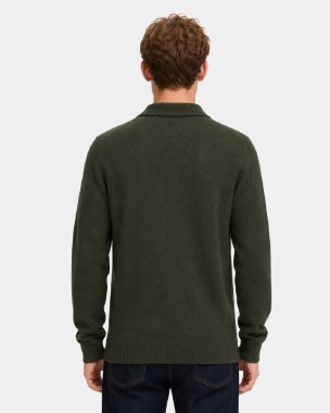 Karl Lambswool Polo Jumper thumbnail