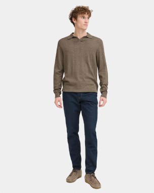 Bells LS Knit Polo Shiet thumbnail