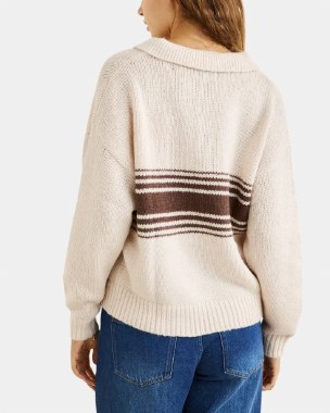Strata Knit Collared Jumper thumbnail