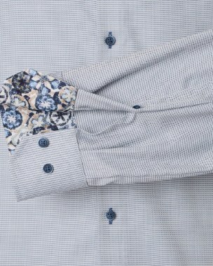 Geo Print Business Shirt thumbnail