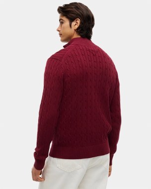 Classic Cable Half Zip thumbnail