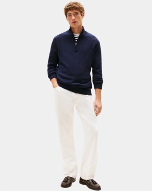 Essential Mock Knit Half Zip thumbnail