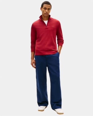 Essential Mock Knit Half Zip thumbnail