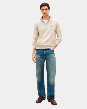 Essential Mock Knit Half Zip thumbnail