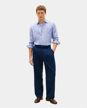 Bengal Stripe Linen Shirt thumbnail