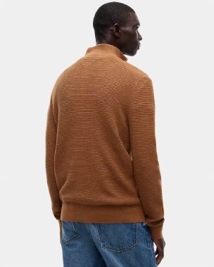 Cashmere Half Zip Jumper thumbnail