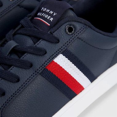 Tommy Hilfiger Corporate Leather Trainer thumbnail