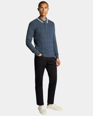 Textured LS Polo thumbnail