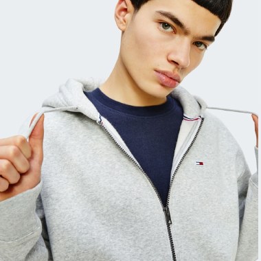 Tommy Jeans Fleece Logo Zip Hood thumbnail