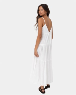 Classic Tiered Midi Dress thumbnail