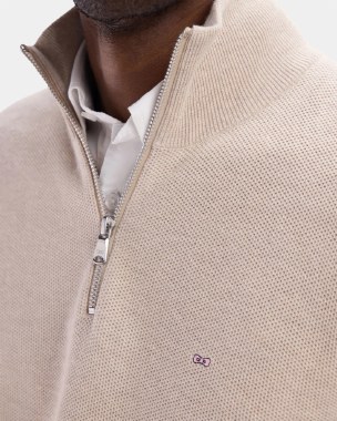 Cotton Half Zip Jumper thumbnail