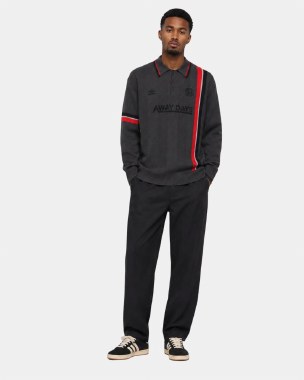 LS Knit Football Polo thumbnail