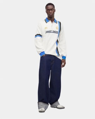 LS Knit Football Polo thumbnail