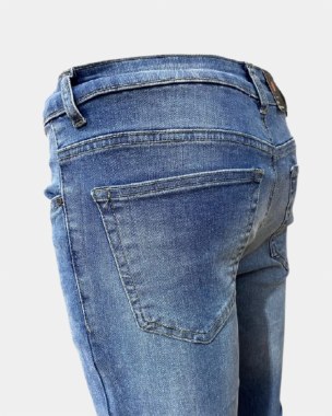 Enzo Venice Light-Wash Skinny-Stretch Jeans thumbnail