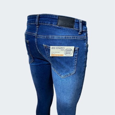 Enzo Super-Stretch Skinny Jeans thumbnail